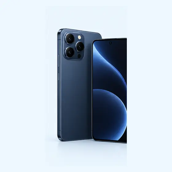 Téléphone premium bleu foncé